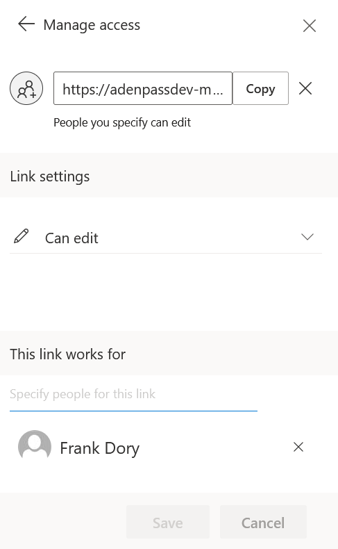 Remove the Enpass Business vault access rights on Microsoft OneDrive